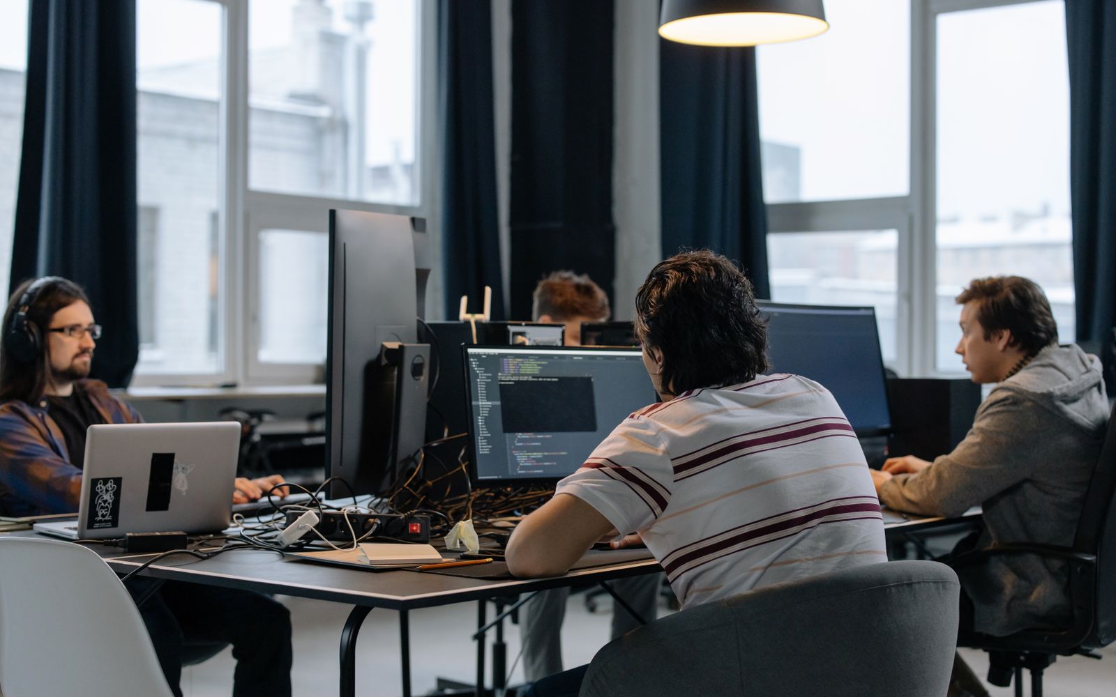 KARPINITY engineers at work in the studio